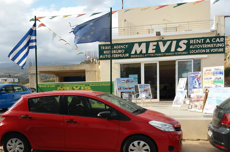 Mevis Rent a Car - Office in Milatos